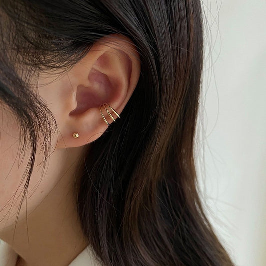 Gold Mode Layered Ear-cuff