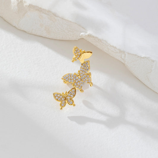 Trinity Twinkle Ear-cuff (left ear, single piece)
