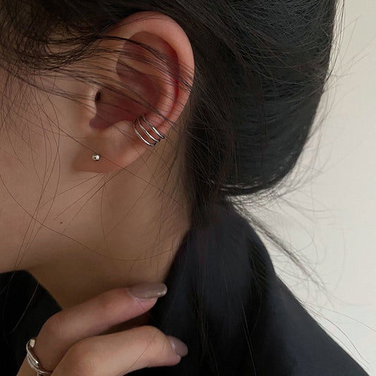 Triple Twisted Ear-cuff (single piece)