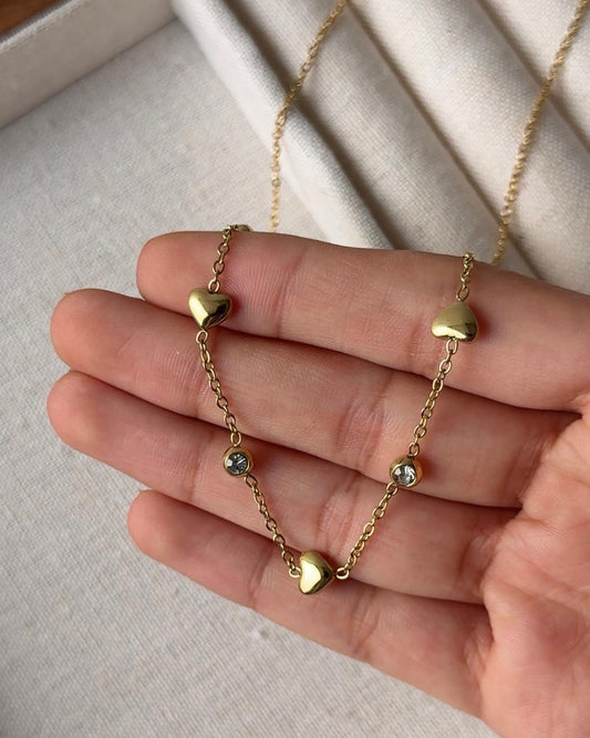 Heart Charms Necklace