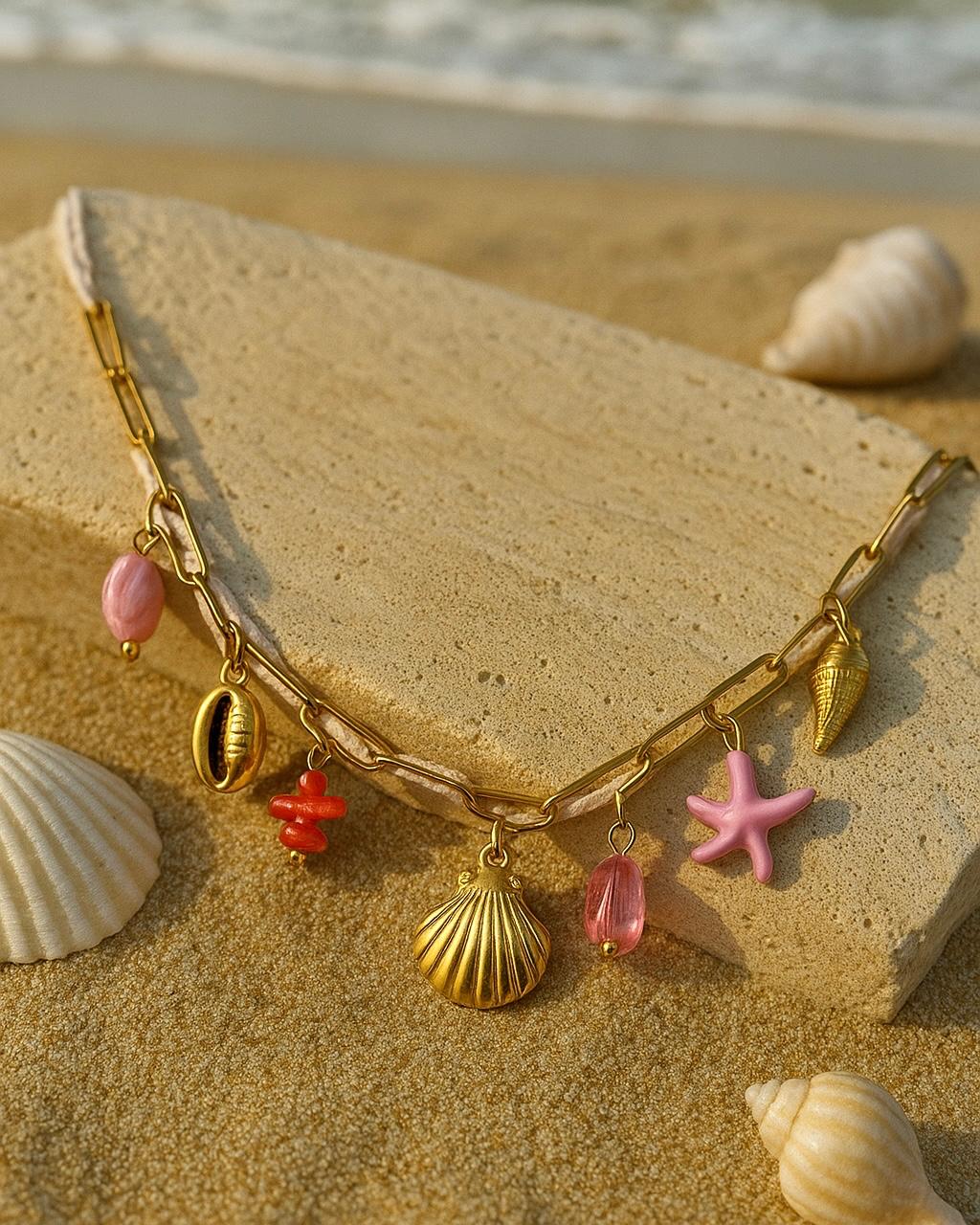 Malibu Beach Charm Necklace