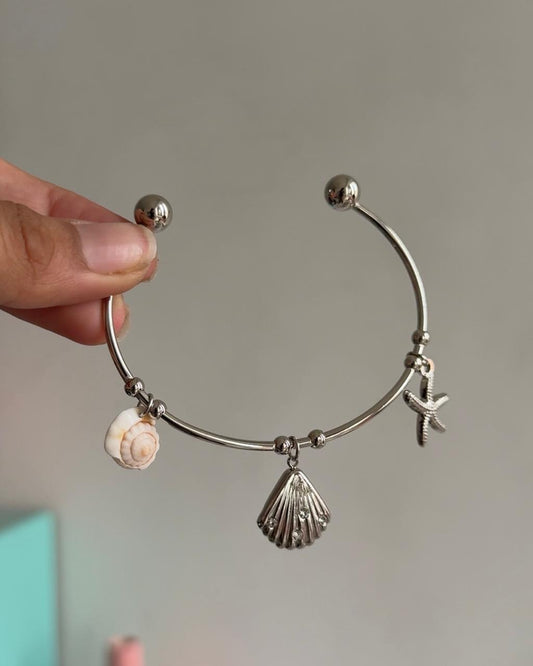 Salty Islands Silver Bracelet