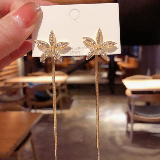 Starry Tassels Earrings