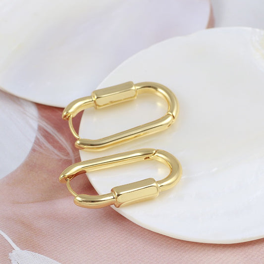 Audrey Hoop Earrings