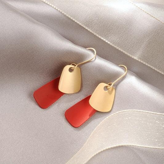Metro Scarlet Earrings