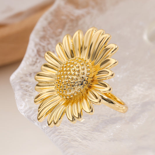 Golden Florentine Ring