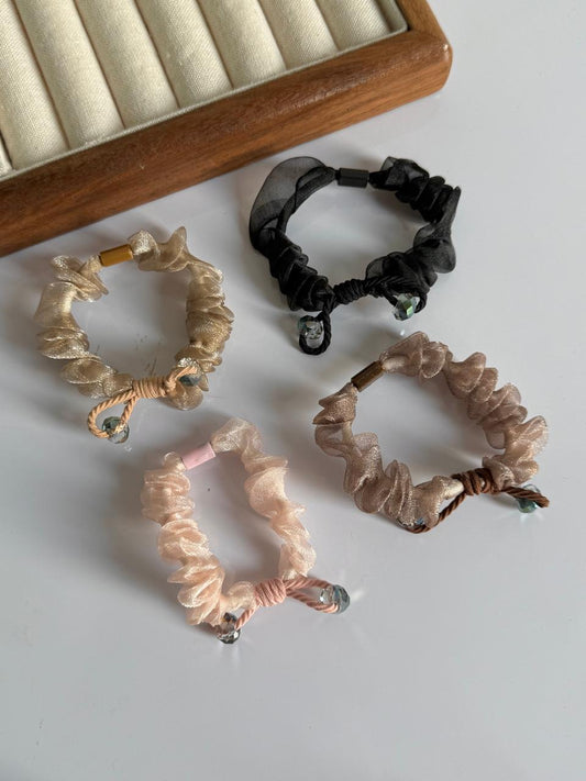 Pinterest Girly Scrunchie Combo (set of 4)