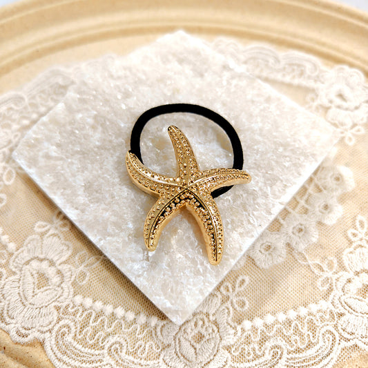 Star-fish Statement Metal Hair Tie