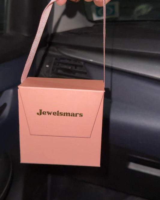 Unique Bag shaped Gift Box with necklace & Ring