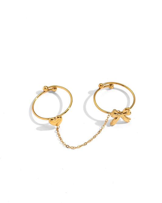Bow & affection! Ring