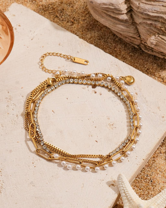 Sea-struck Multi Stack Bracelet