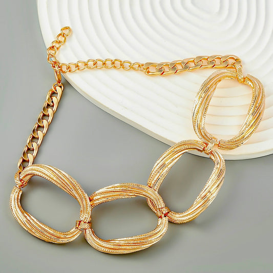 Golden Getter Statement Necklace