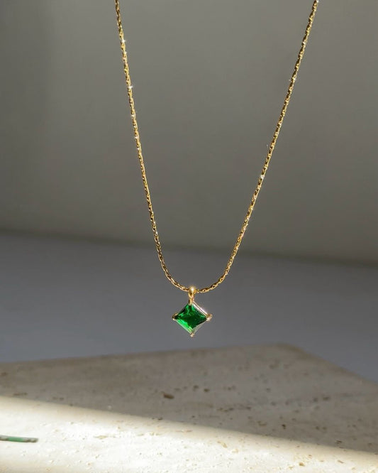 Lilith Green Necklace