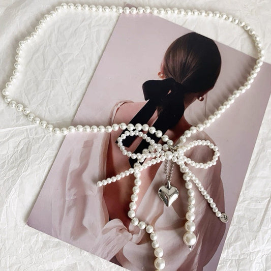 Tasselled in Pearl! Waist Chain