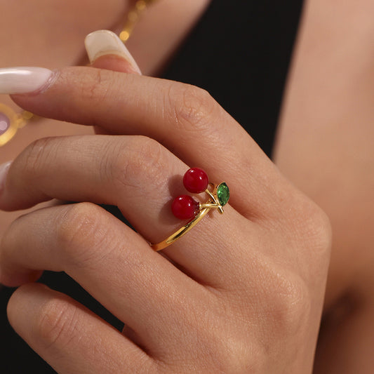 Mon Chérie Cherry Ring