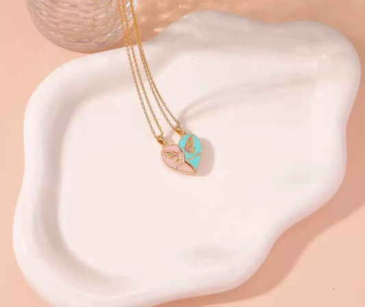 BFF Heart Necklace (combo)