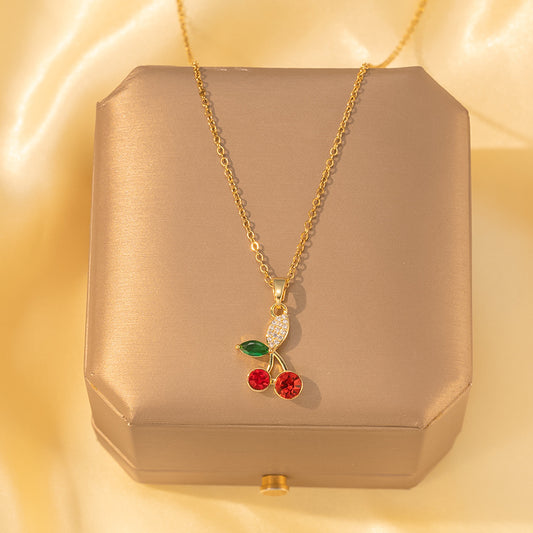 Cherry on top! Pinteresty Necklace