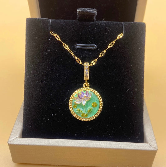 Poetic Meadows Vintage Necklace