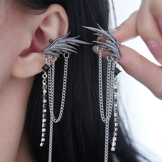 Angel of Night Earcuff