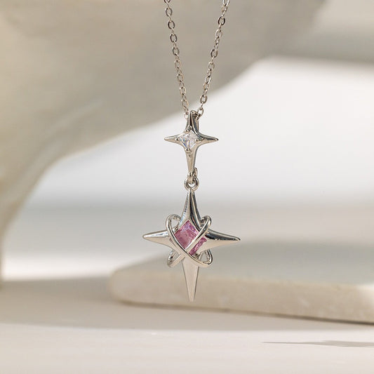 Pink Celestia Necklace