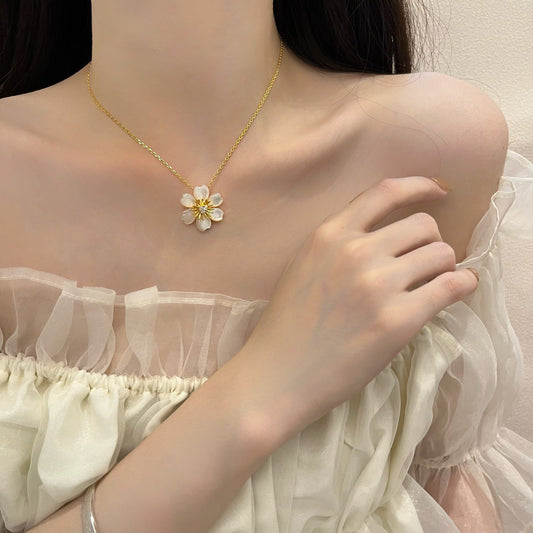 Ivory Sakura Necklace