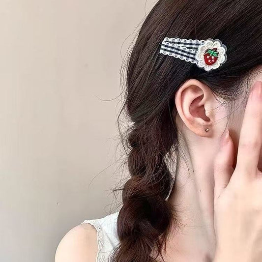 Strawberry Shortcake Cute Hair Clip (1pc)