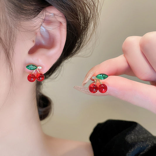 Talk of the Town Cherry Earrings