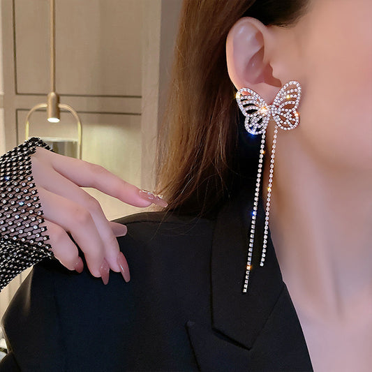 Crystal Fairy Flutter Earrings