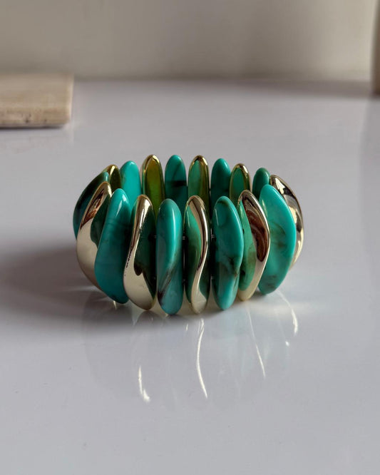 Turquoise Glow-up Hand Stack (combo of 2)
