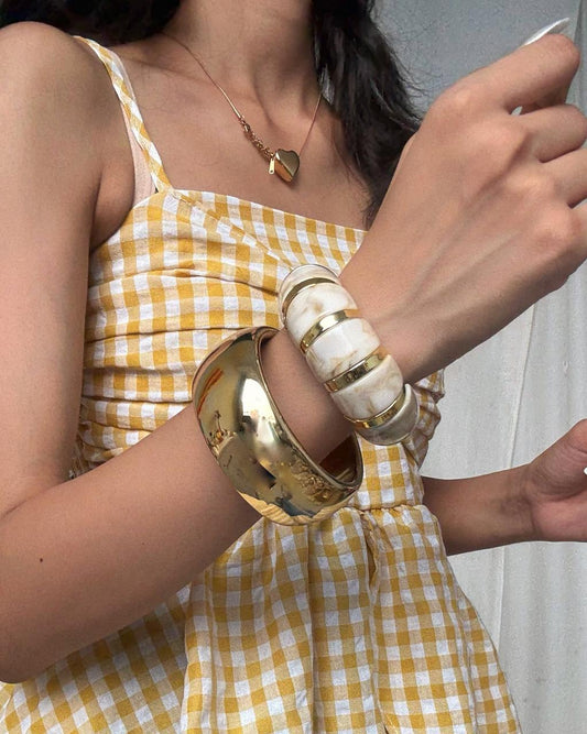 Old Hollywood Chunky Hand Stack (Combo of 2)