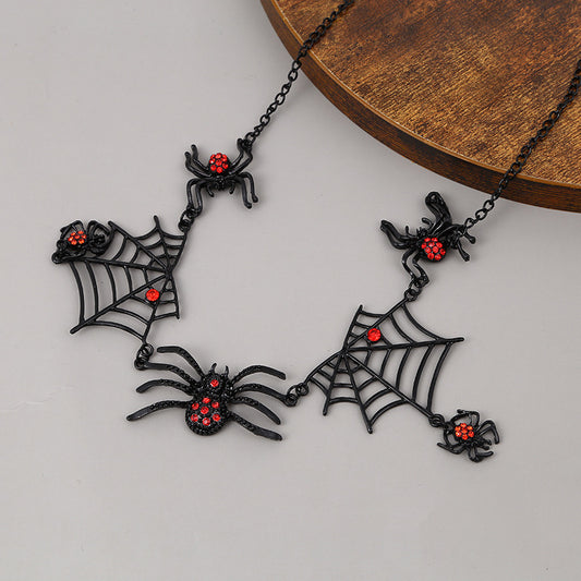Creeping Spiders Necklace