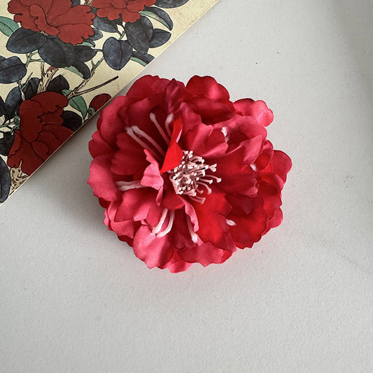 Hibiscus Haze Hair Clip