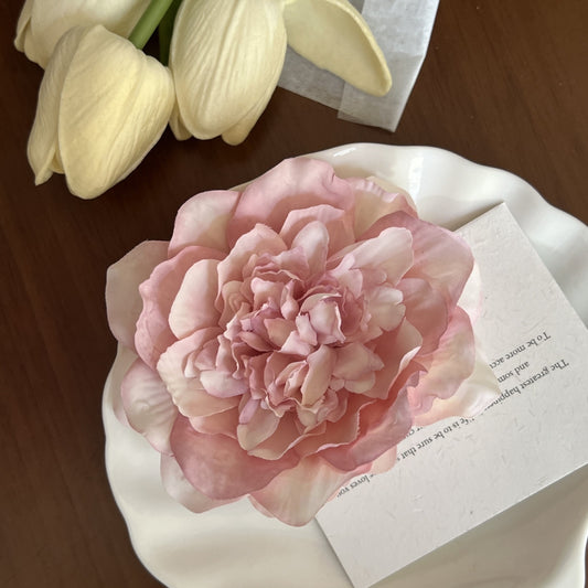 Ombre Rosebud Hair Clip