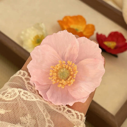 Pink Season! Poppy Hair Clip