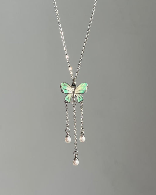 Flutter Bliss Dangling Necklace