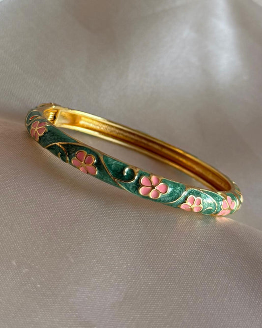 Vintage Whimsy Viral Enamel Bangle