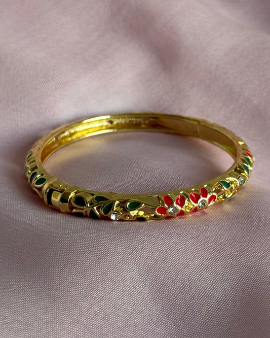 Seraphic Flora Enamel Bracelet