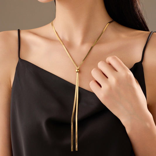It’s all Tassels! Y-Necklace