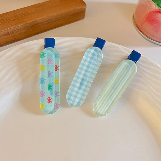 Pastels of Blue Hair Clips (Combo)