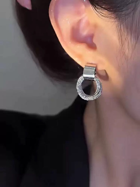 Ariana Silver Earrings