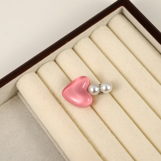Sweetheart Pearls Hair Clip