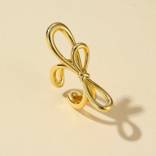 Tied in a Bow Ring