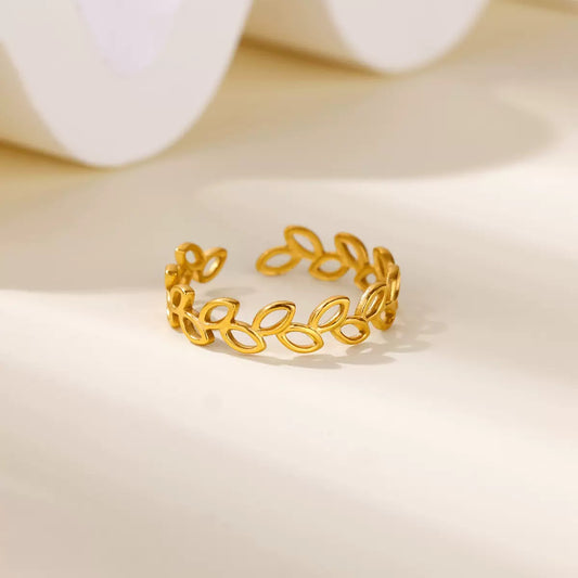 Petal Whisper Cutout Ring
