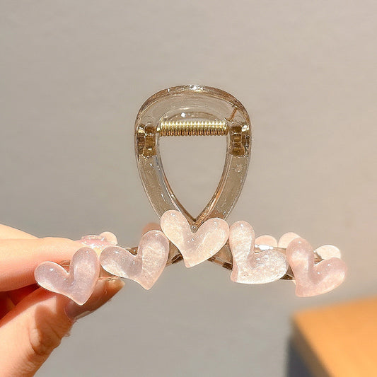 Dream-girl Heart Claw Clip