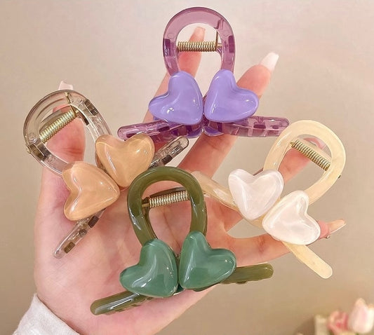 Bubblegum Kisses Claw Clip