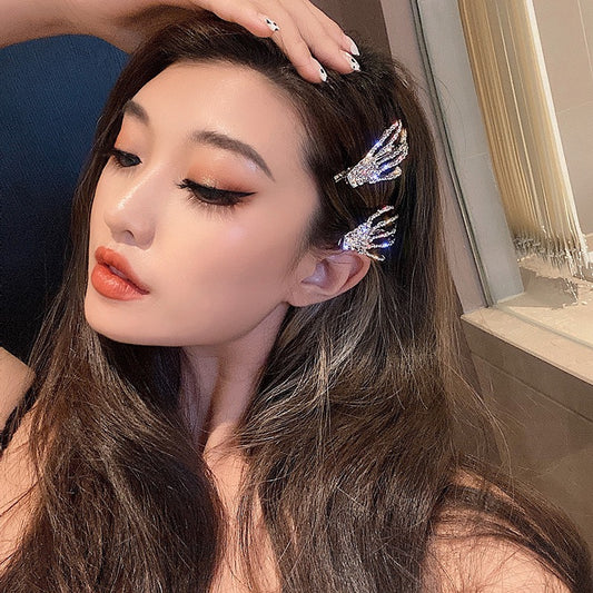 Rhinestone Reaper Baddie Hair Clip