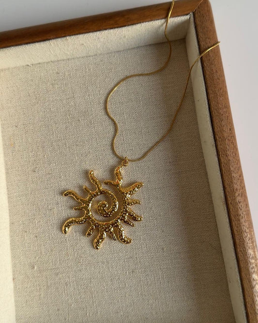 Ray of Gold Necklace