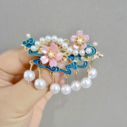 Angels of Sky Pearl Hair Clip