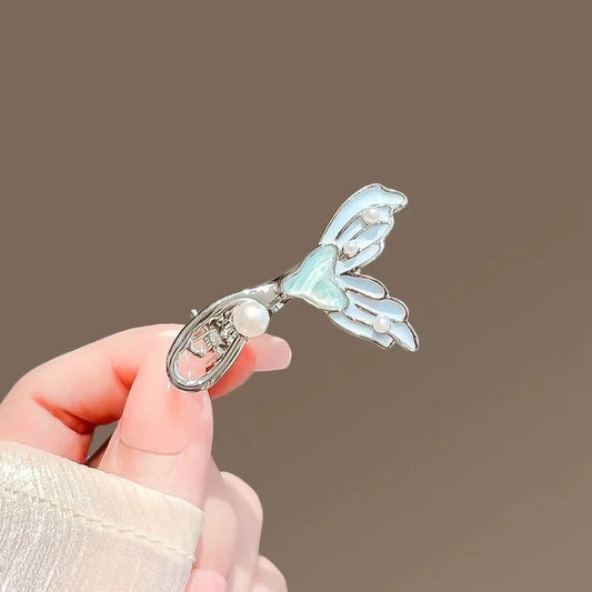 Offshore Babe Pearl Hair Clip (handmade)