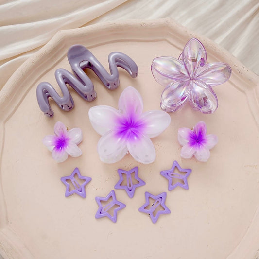 Love of Lavender Hair Clip Combo